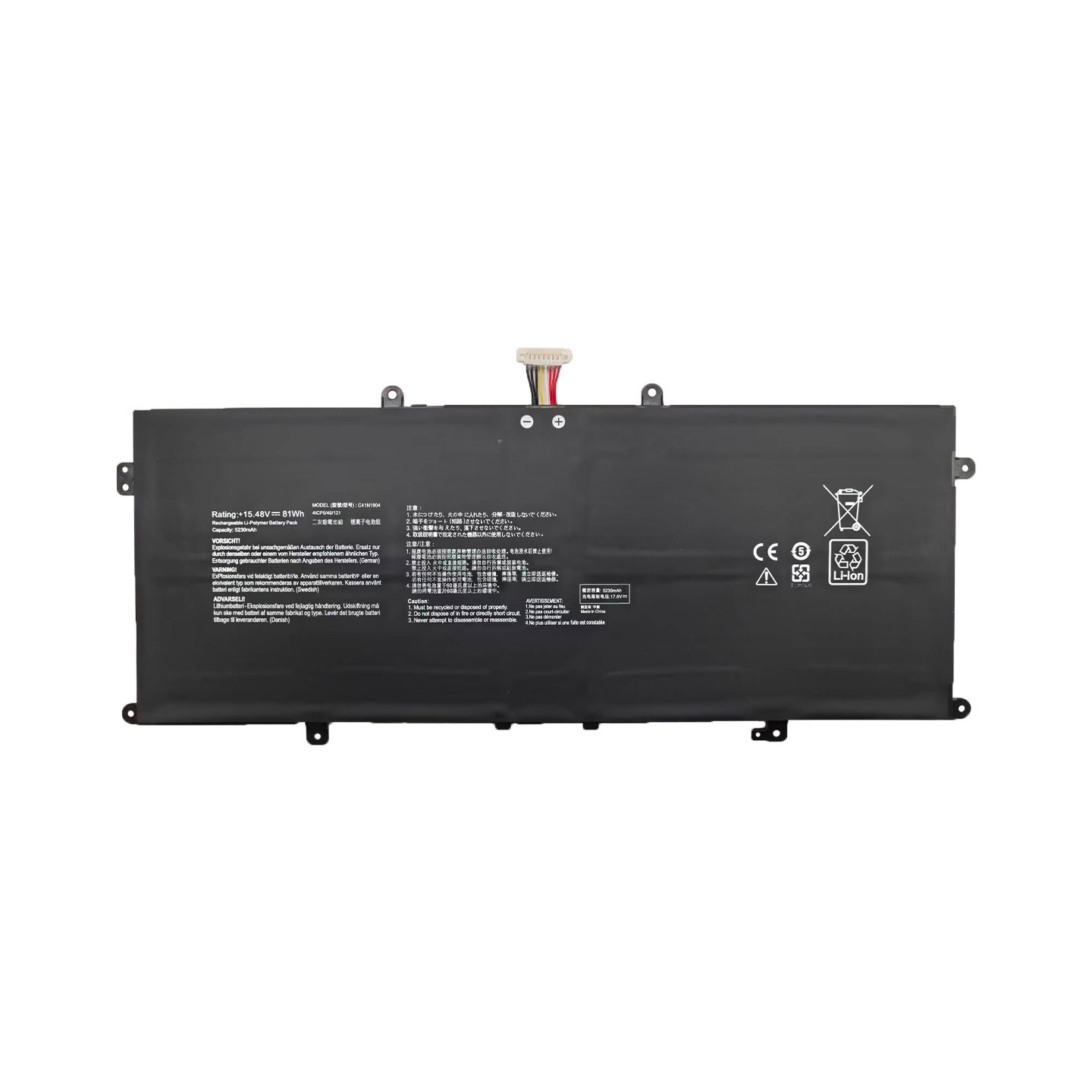 C41N1904 81Wh Replacement Battery Asus ZenBook13 OLED VivoBook S14 Deluxe14
