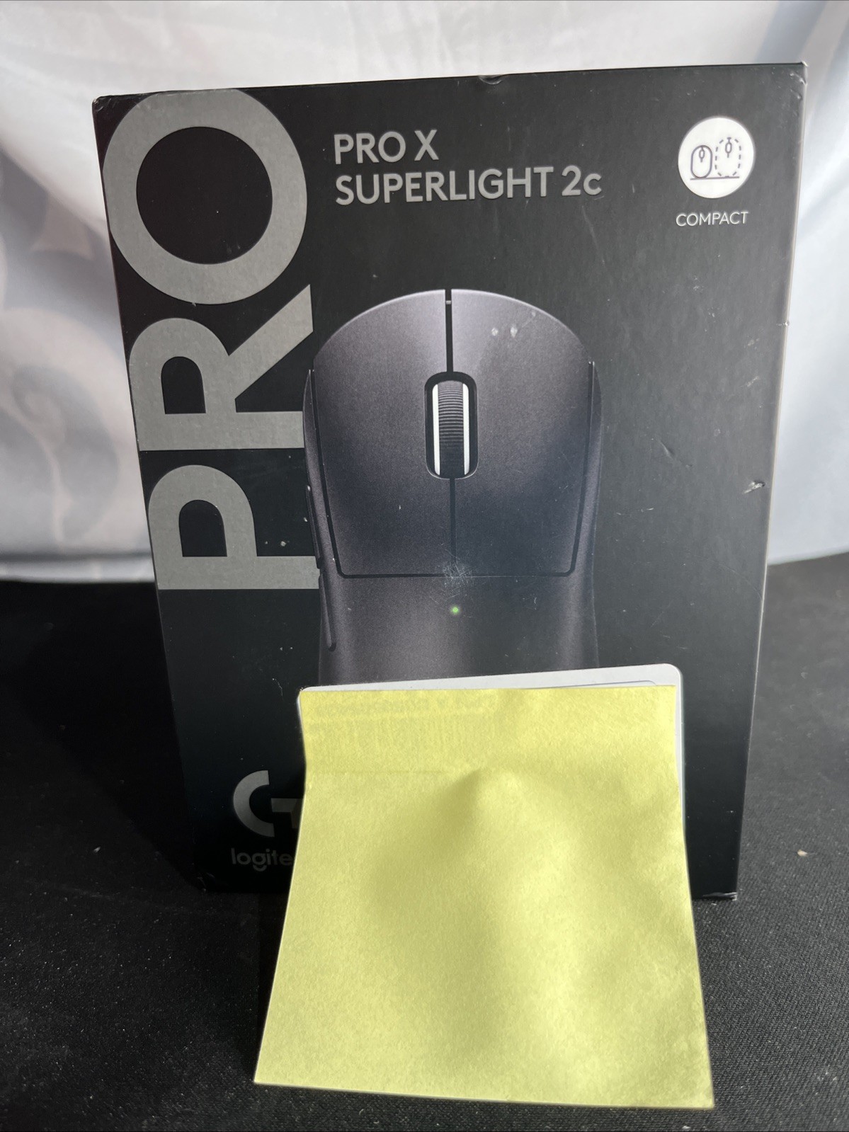 Logitech G PRO X SUPERLIGHT 2c BLACK,  Wireless Gaming Mouse, Rechargeable