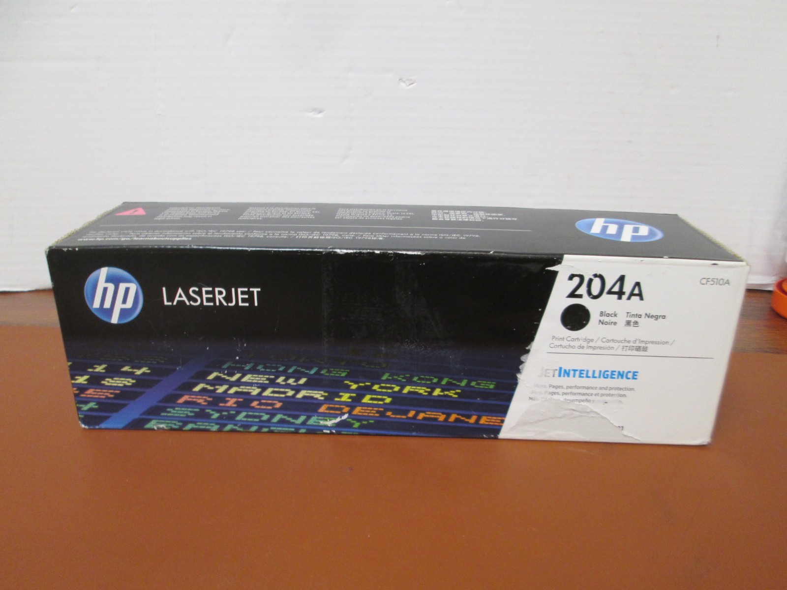 Genuine OEM HP 204A Black Original LaserJet Toner Cartridge, CF510A - NEW
