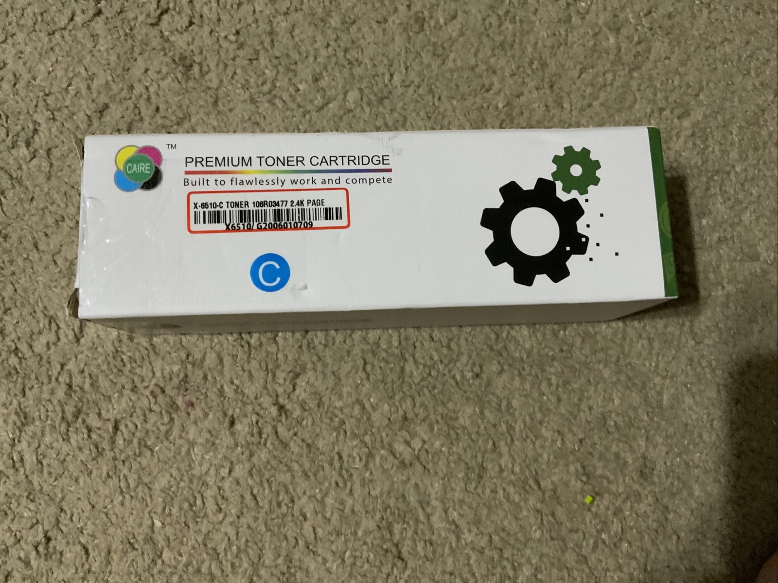 Premium Toner Cartridge AC-X6510XC Replacement for Xerox XE-106R03477 Cyan