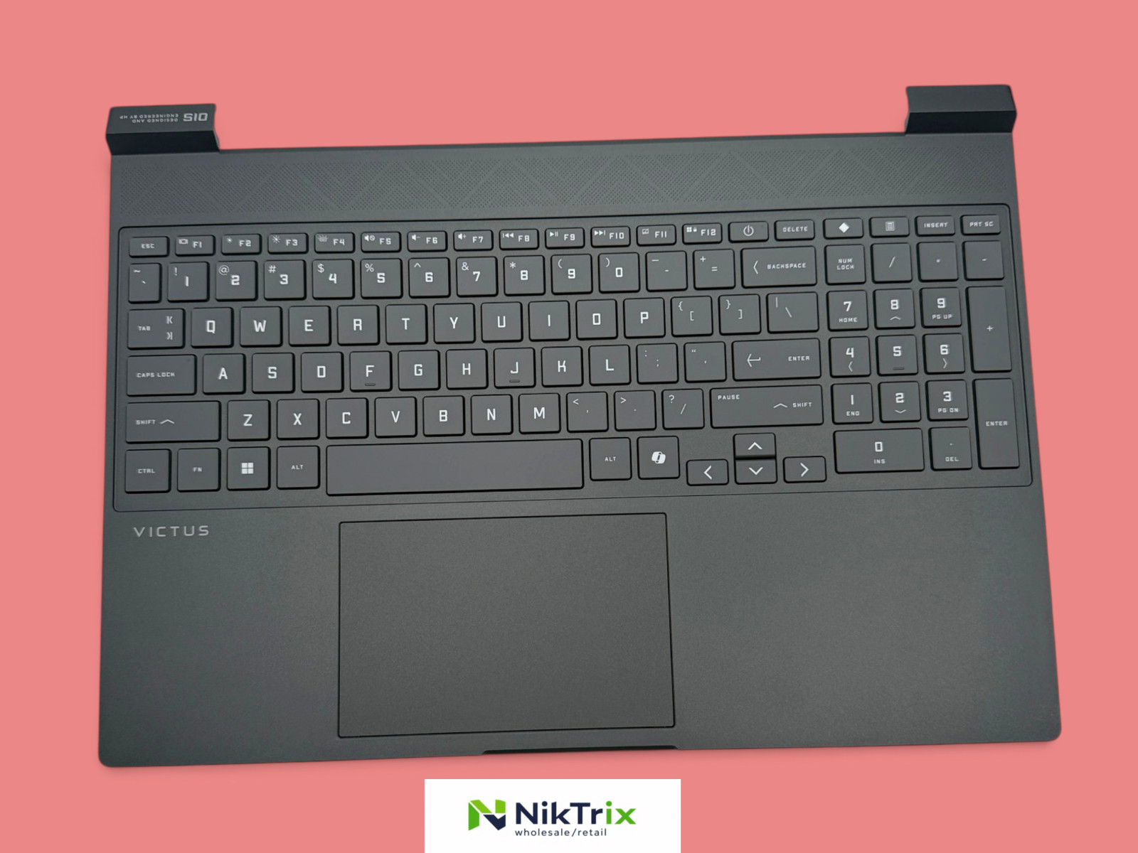 N13298-001 HP Victus 15-FA 15-FB 15-FB1013DX Palmrest US Keyboard Backlit