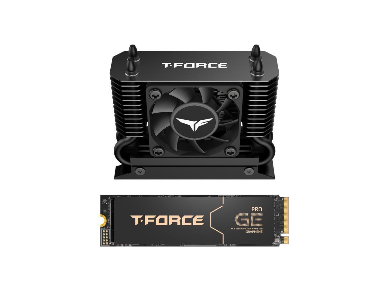 Team Group T-FORCE GE PRO M.2 2280 2TB PCIe Gen 5.0x4 with NVMe 2.0 3D NAND Inte