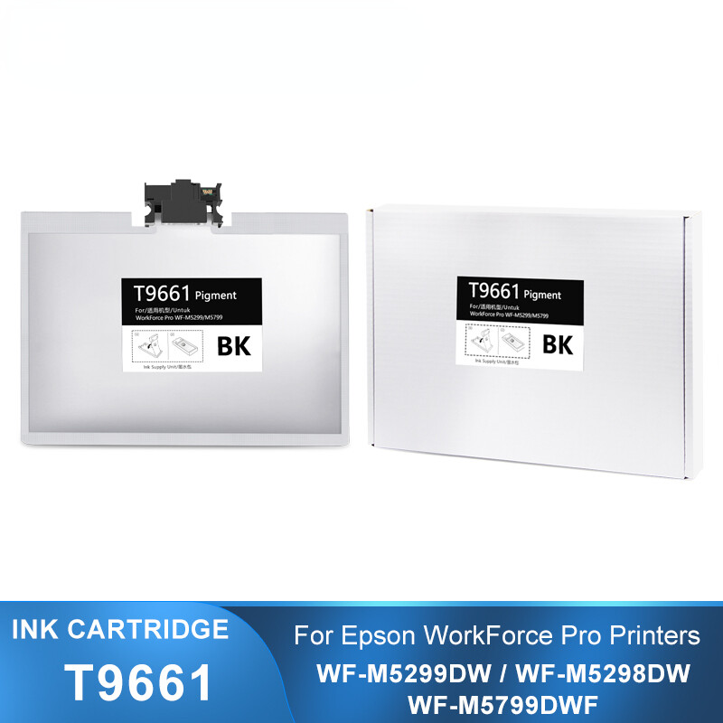 T9661 C13T966140 Pre-filled Ink Cartridge Fits Epson WF-M5799DWF WF-M5299DW