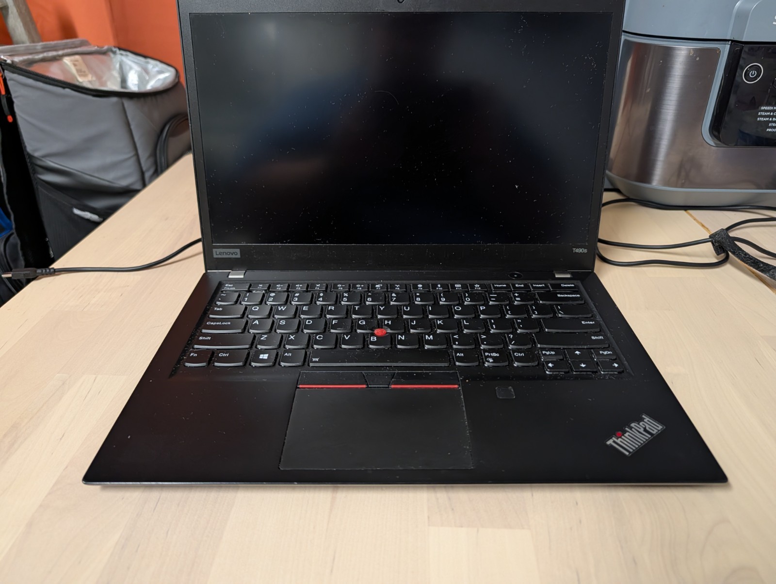 Lenovo ThinkPad T490s 14" i5-8265U 8GB 512GB SSD Win11 Pro 1080p Black USED