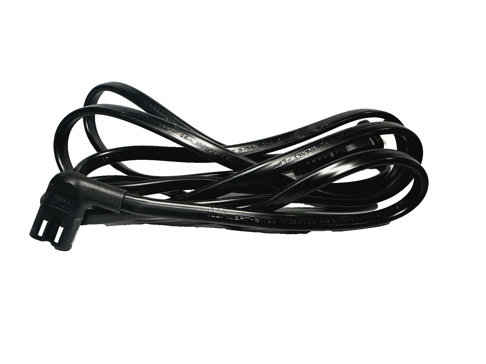 Sony Original AC Power Cord Flush 2-Prong Right Angle can fit- Samsung Vizio LG