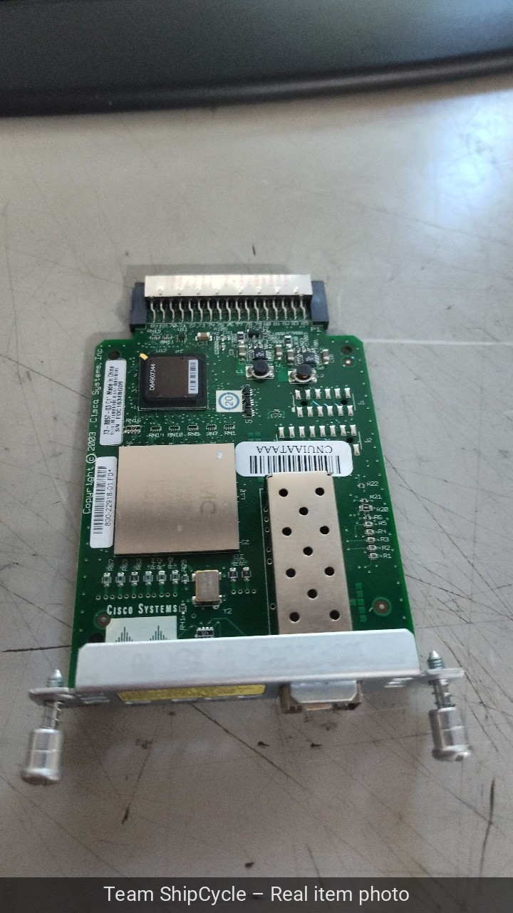 CISCO HWIC1GESFP 1Port High Speed Wan Interface 73885703 G2U