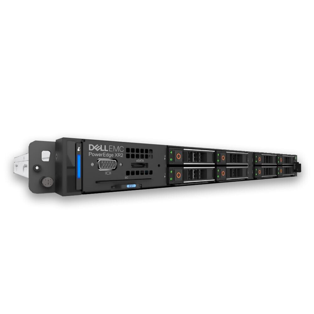 Dell EMC PowerEdge XR2 Server 2x Gold 6132 14C 32GB 2x 800GB SATA SSD H730P