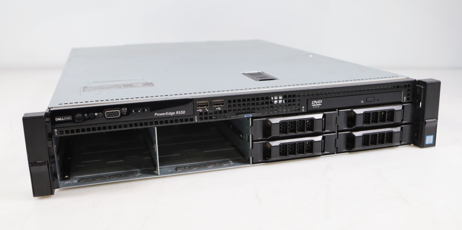 Dell PowerEdge R530 2U 8-Bay LFF 1x Xeon E5-2630 v4 No RAM HDD Caddies PERC H330