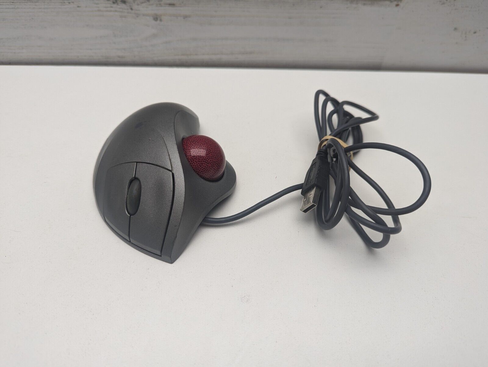 Logitech 804360-1000 Trackman Wheel Optical Mouse - Silver Works Great