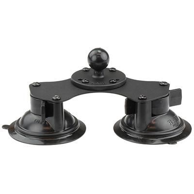 RAM Mounts RAM-B-189B-202U UNPKD DBL SUCTION CUP BASE W BALL ~E~