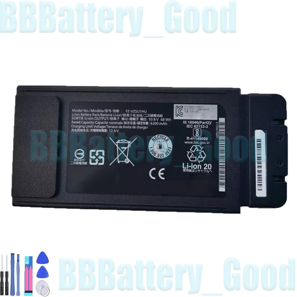 New  FZVZSU1HU FZ-VZSU1HU BATTERY For PANASONIC TOUGHBOOK FZ-55 MK1 MK2