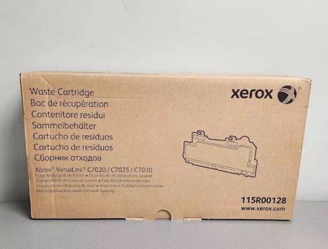 Xerox 115R00128 Waste Cartridge for C7020 / C7025 / C7030 Genuine