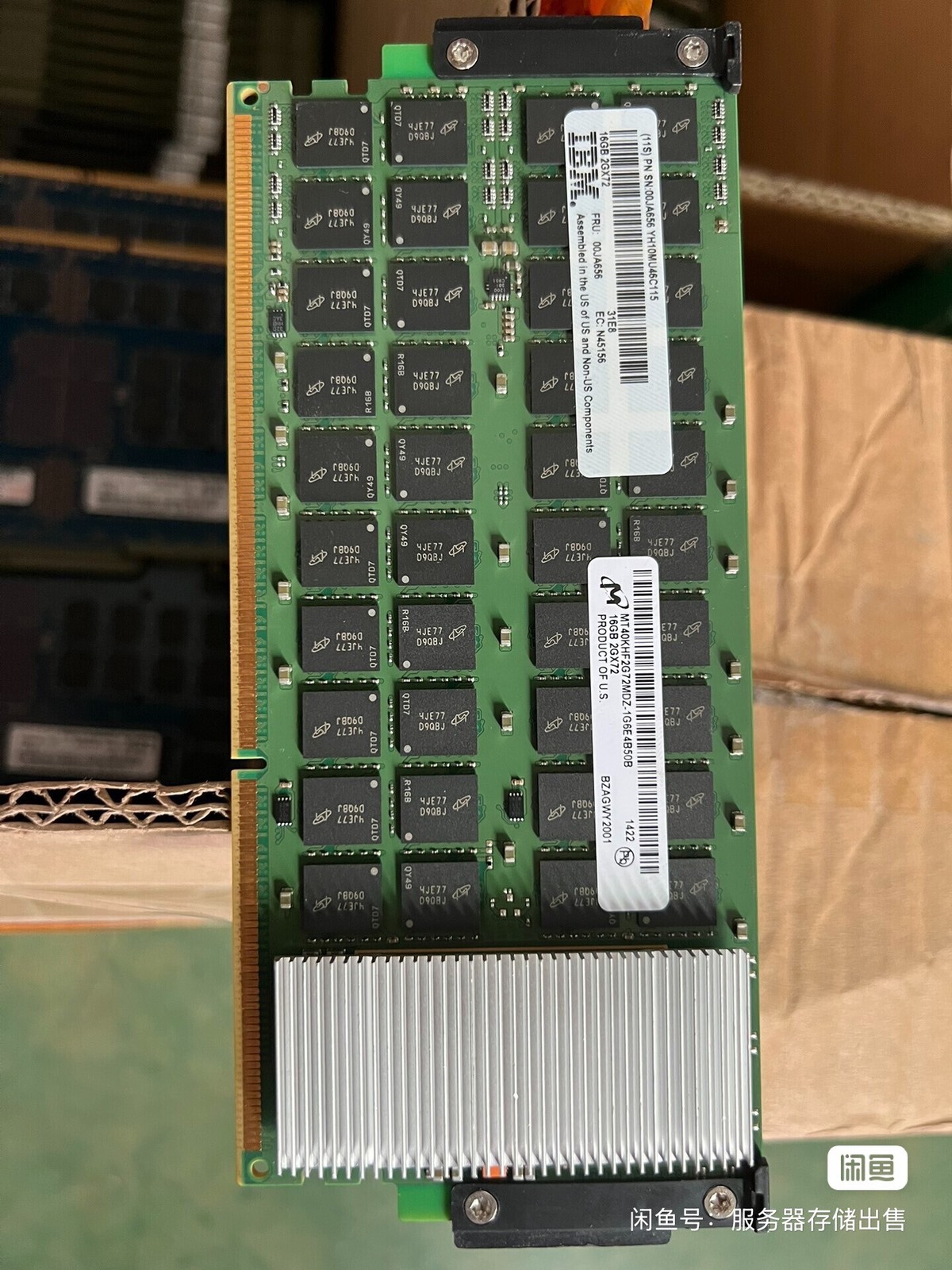 IBM 00JA656 16GB CDIMM POWER8 Memory EM8B EM83 EM8P Micron 40‑Chip
