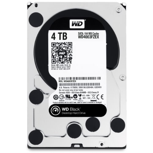 Western Digital WD4003FZEX 4TB 3.5" Internal HDD 7200RPM