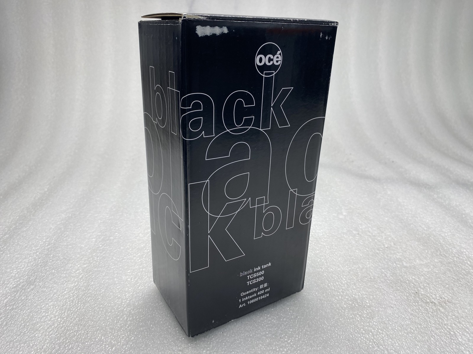 GENUINE OCE 1060019424 TCS500 TCS300 400 ML (BLACK) INK TANK