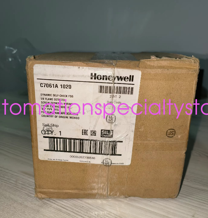 1PCS Honeywell C7061A 1020 NEW UV flame detector shipping Via DHL or Fedex