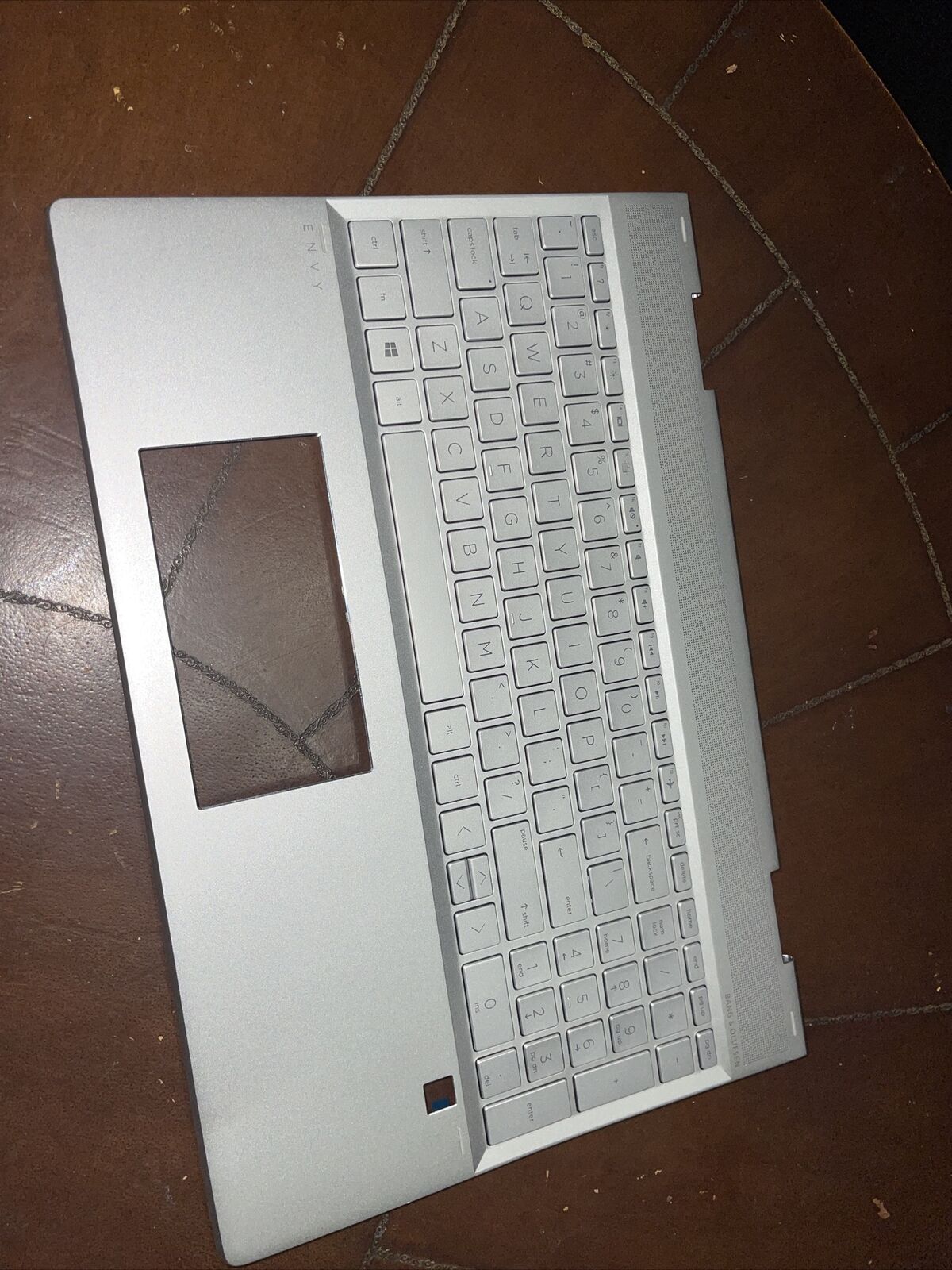 HP Envy NSK-XR3BW US Silver Keyboard Top Cover Replacement For HP Envy Used (13)