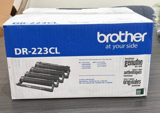 Brother DR223CL Drum Unit, Black/Cyan/Magenta/Yellow