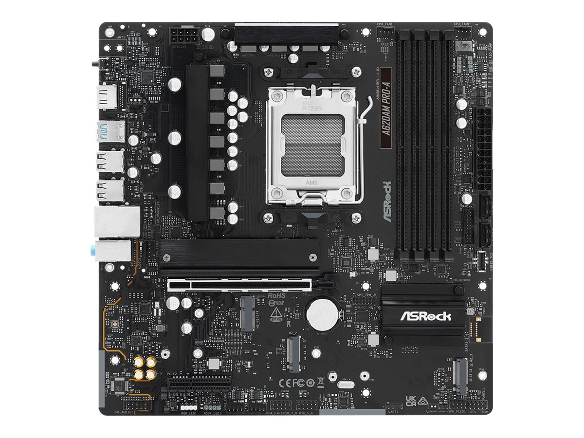 ASRock A620Am Pro-A Am5 mATX HDMI Motherboard AMD Socket 90-MXBSX0-A0UAYZ