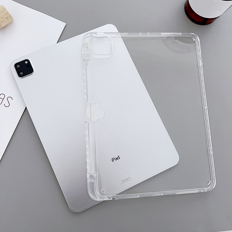 Clear Shockproof Case Acrylic Hard Cover For iPad Pro 13/12.9/11 Air5 7/8/9/10th