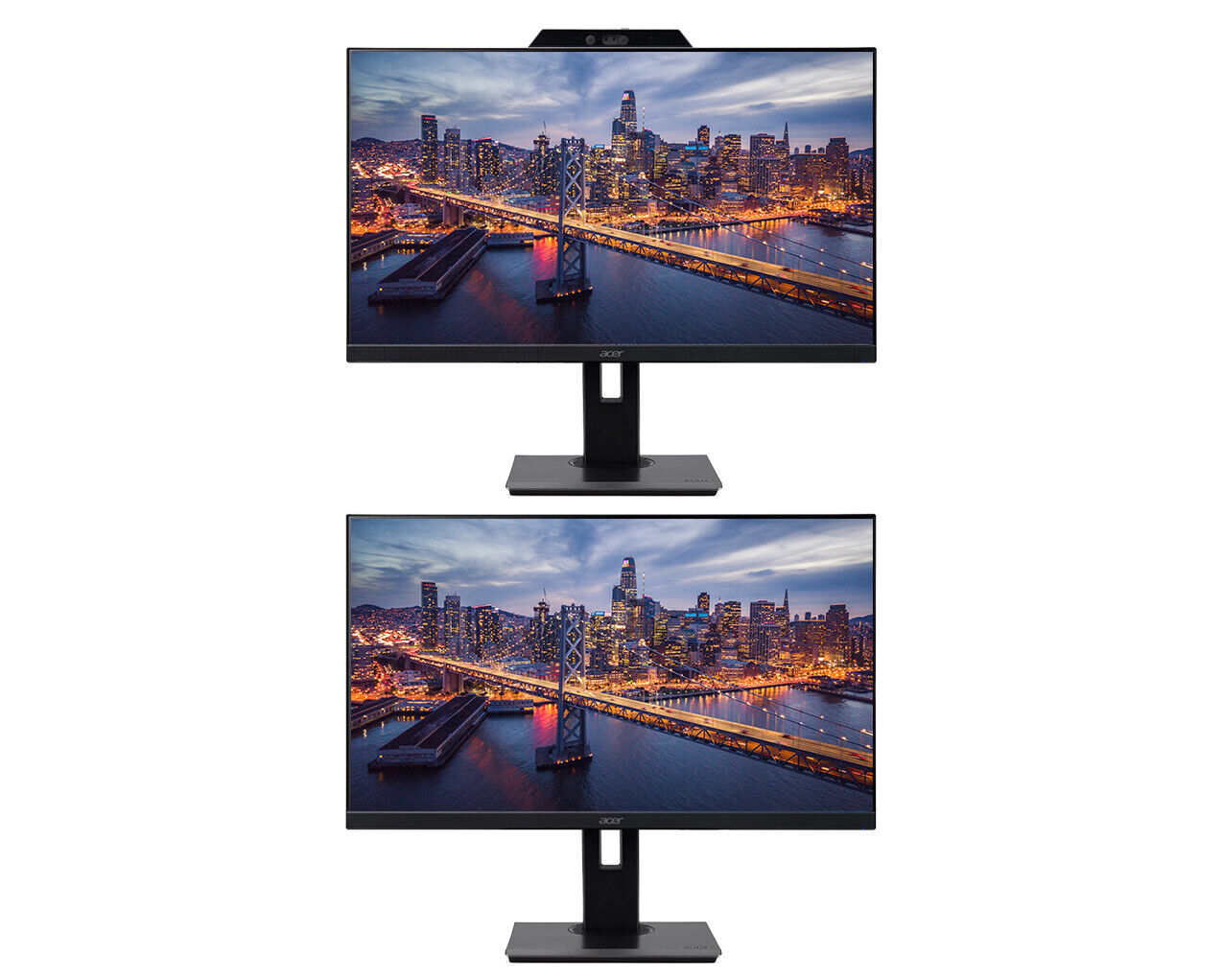 Acer B277 D 27-inch 1080P Full HD IPS 75 Hz 4 ms Monitor, 2-Pack