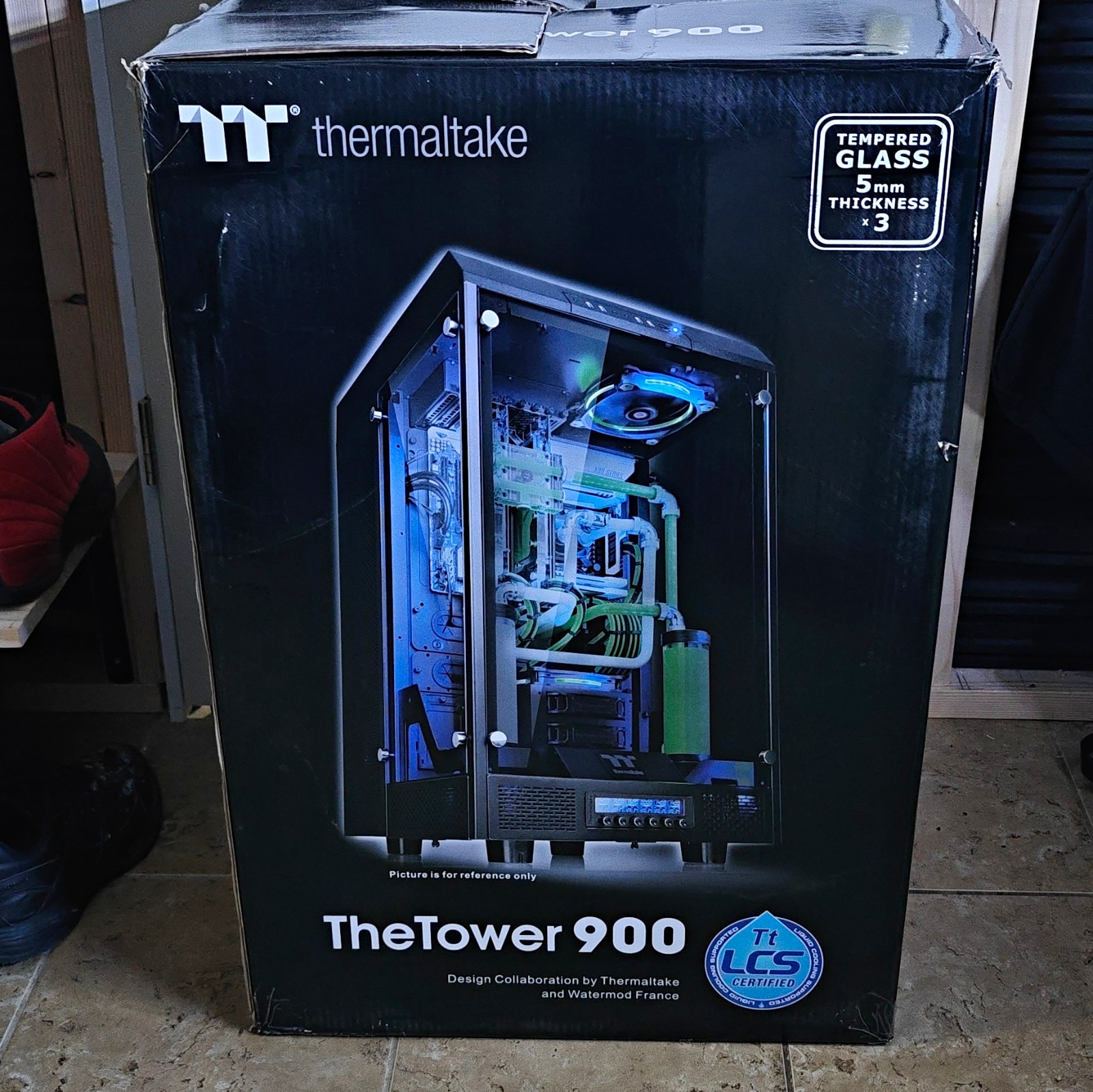 Thermaltake The Tower 900 ATX Full Tower Case Black Tempered Glass