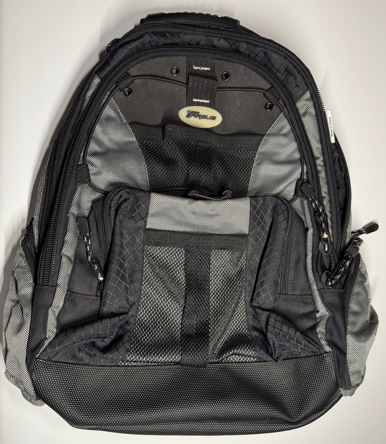 Targus Black & Grey Laptop Backpack | Multiple Pockets | Padded Compartment
