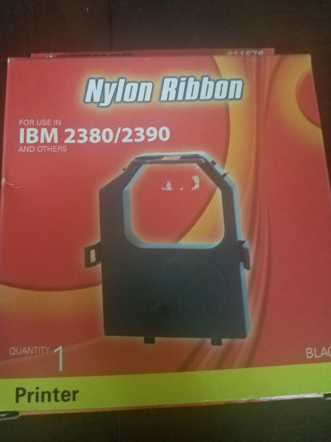 Porelon 11576 IBM2380/2390 Compatible Nylon Printer Ribbon BLACK "New-Sealed"