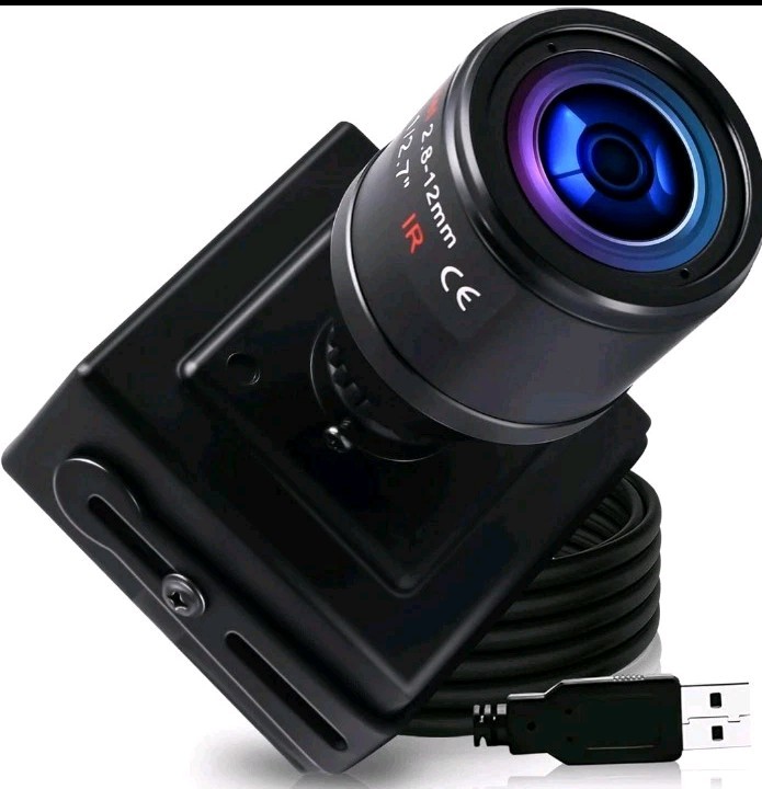 ELP USB Camera with Zoom Lens 2.8-12mm Manual Focus Webcam 1.3MP No Box