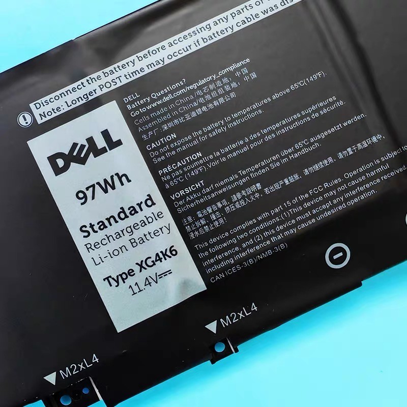 OEM Genuine XG4K6 Battery For Dell Precision 5750 XPS 17 9700 9710 F8CPG 01RR3
