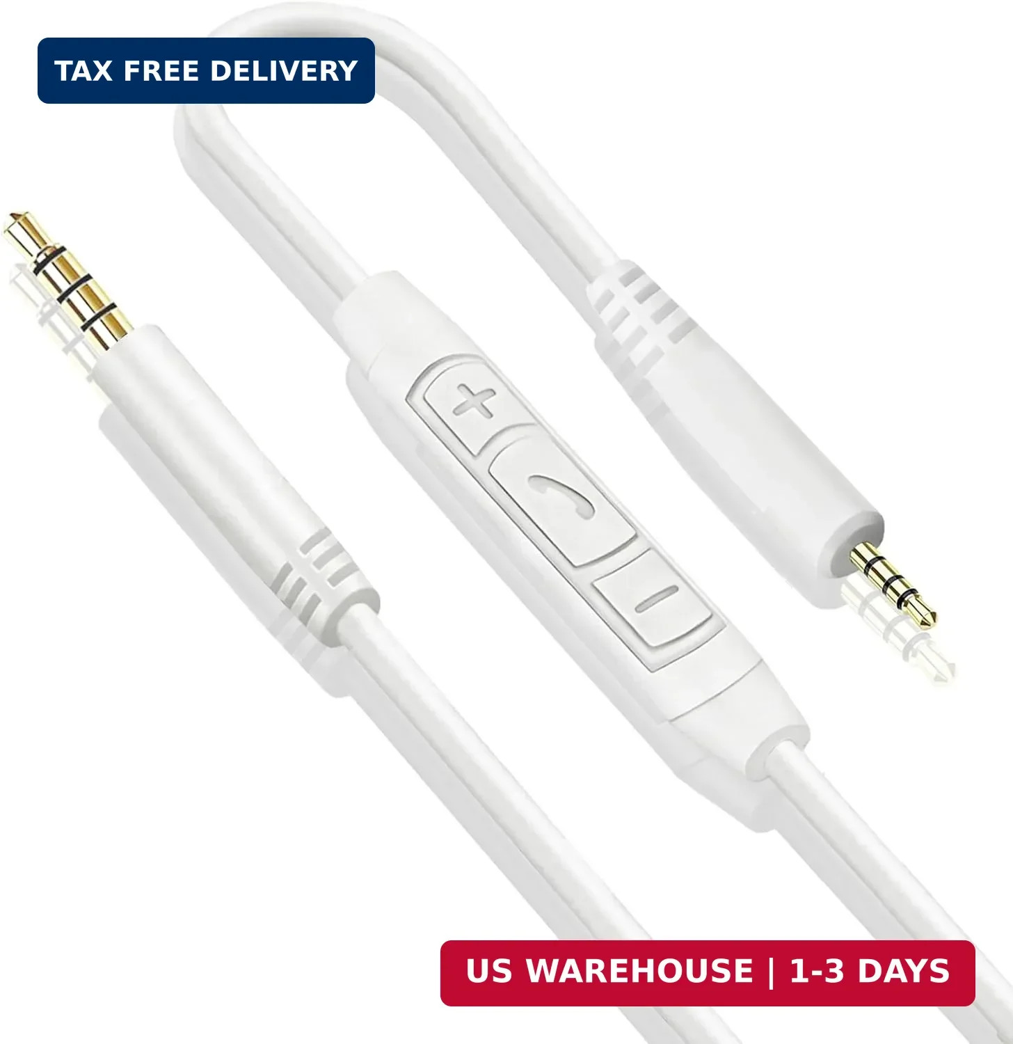 Bose Headphones Replacement Audio Cable, Aux Cord 3.5mm to 2.5mm Wire | For Bose