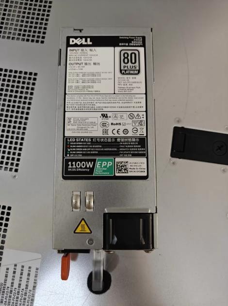 Dell 1100W power supply D1100E-S0 L1100E-S1 R730XD R740 R930 R940 R640 T640 Y26K