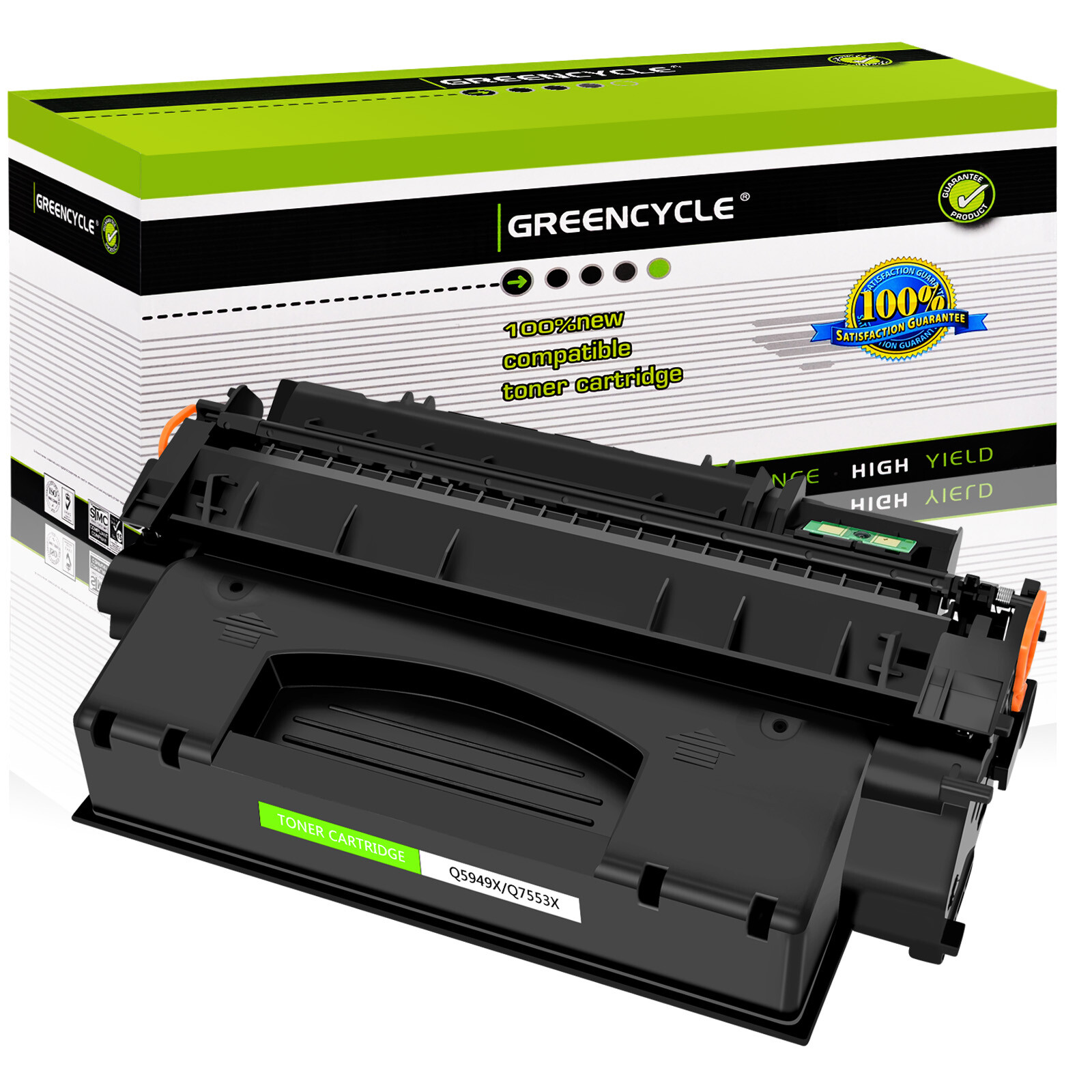 1PK Q5949X Toner Cartridge Compatible with HP 49X LaserJet 1320 1320N 1320T 3390