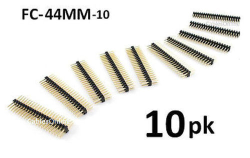 10-Pack of 44-Pin Male/Male IDC 2.5" IDE Laptop Gender Changer FC-044MM-10