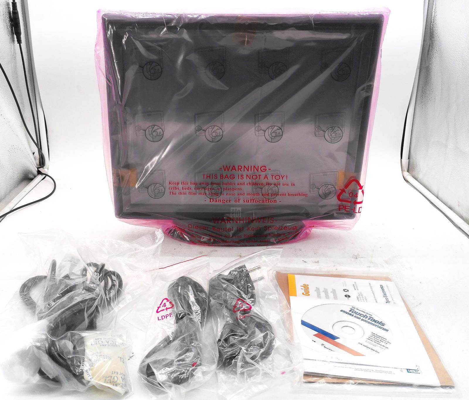 NEW ELO ET1715L-7CWA-1-G E537168 17' LCD TOUCHSCREEN MONITOR