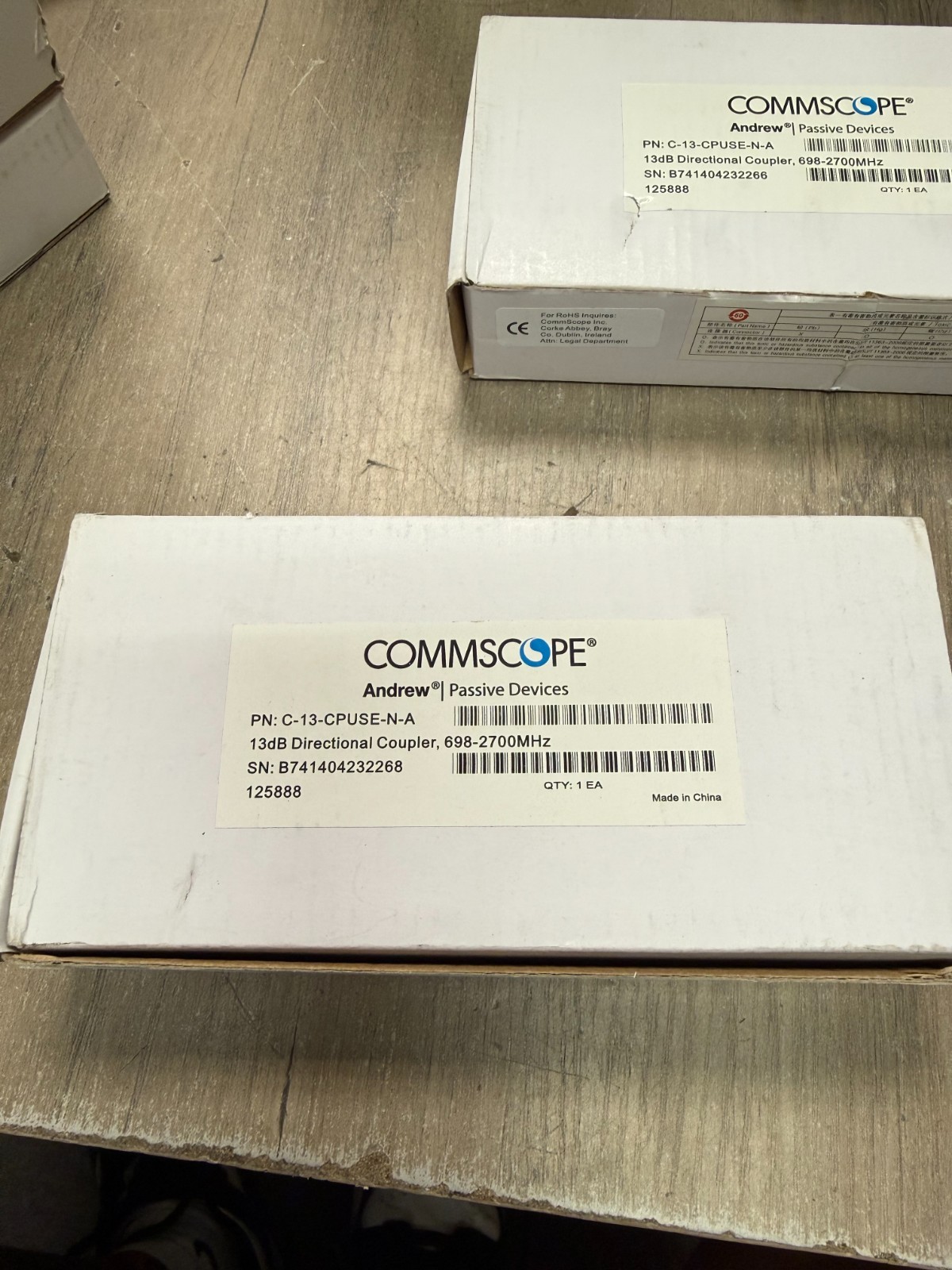 CommScope Andrew C-13-CPUSE-N-A Directional Coupler 13db Operating Band NEW