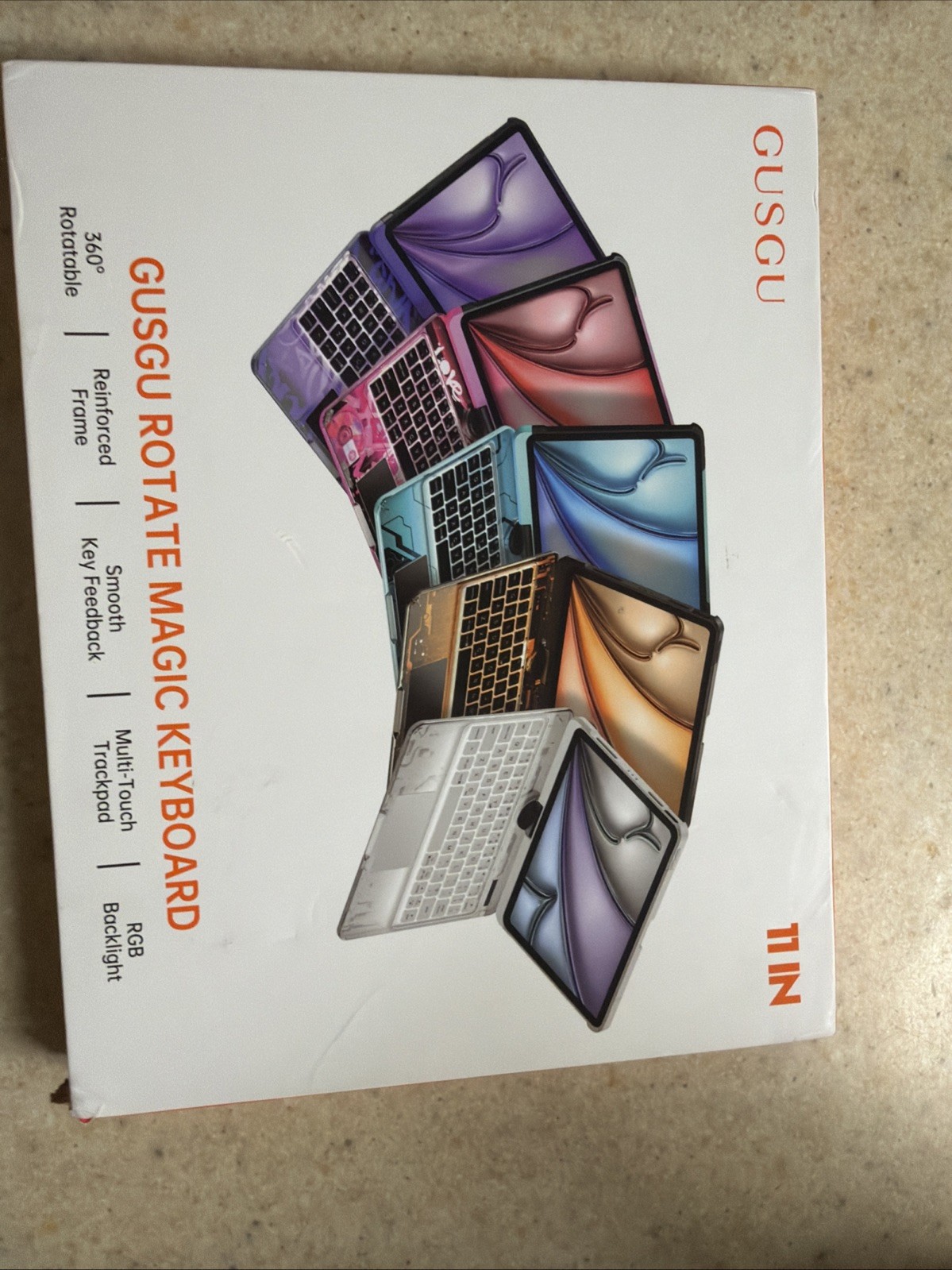 Gusgu Rotate Magic Keyboard