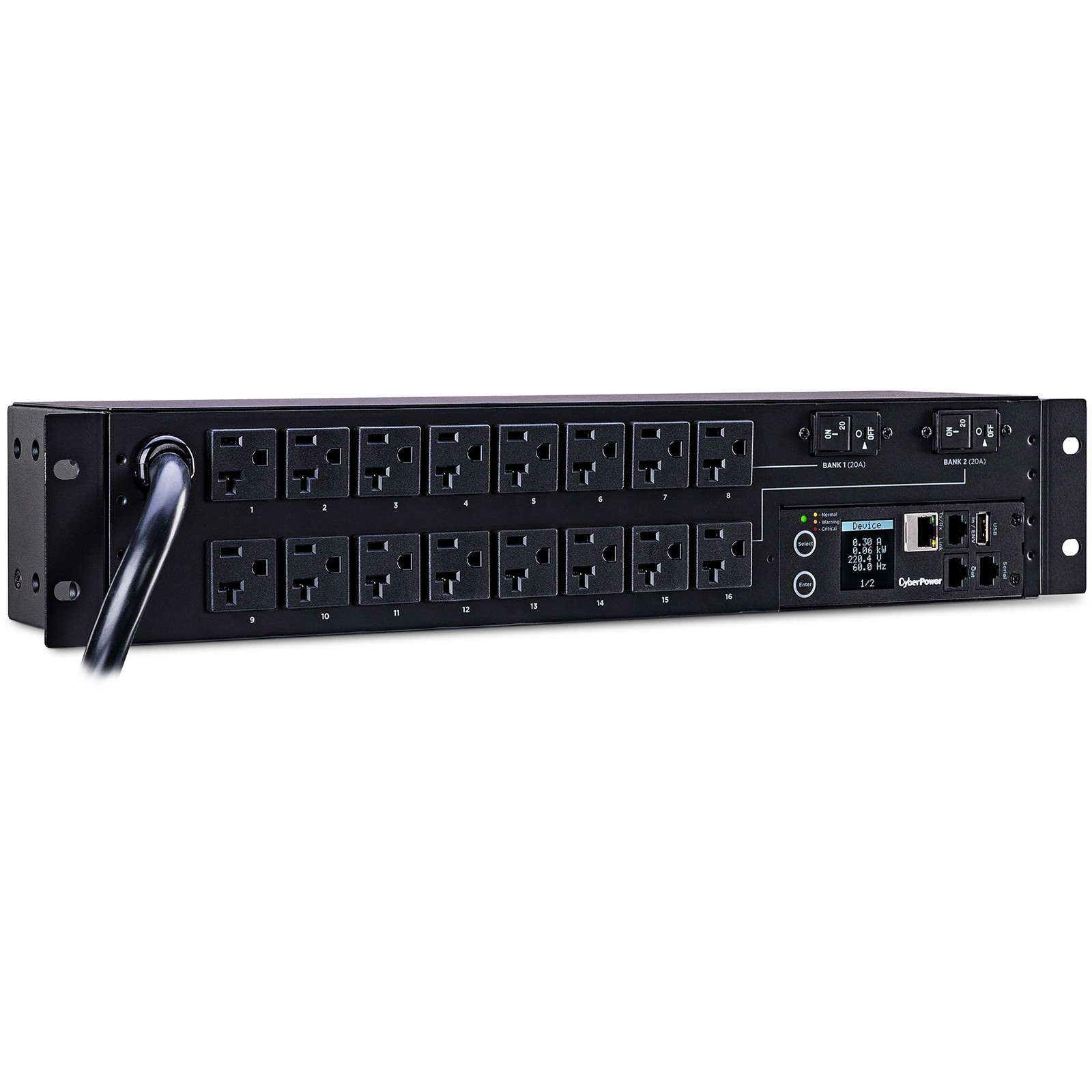 CyberPower PDU31003 100 - 120 VAC 30A Monitored PDU (PDU31003)