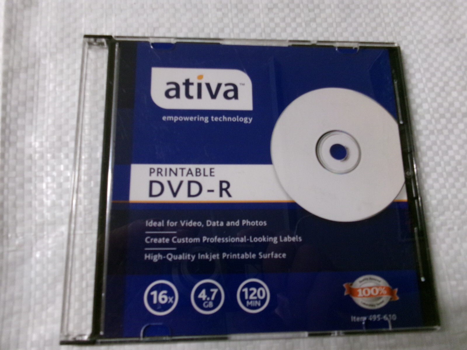 ATIVA - PRINTABLE DVD-R -