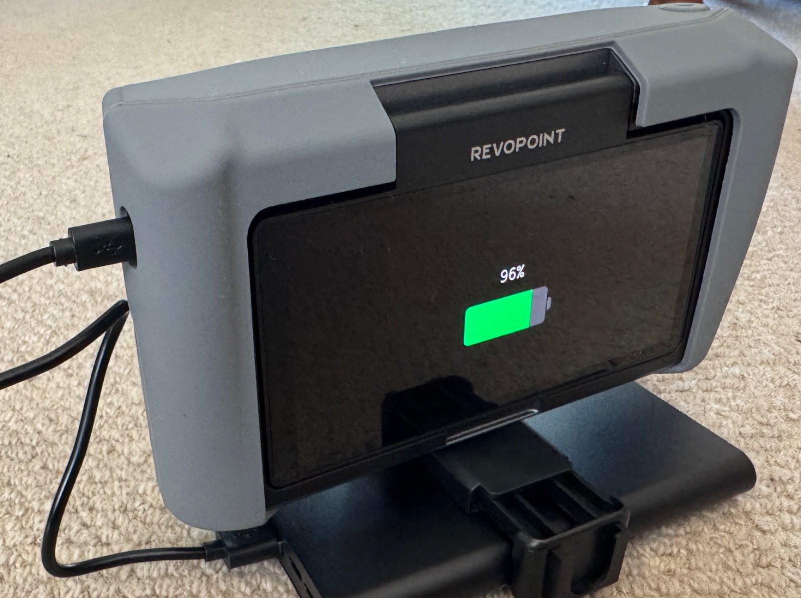 Revopoint Miraco Pro scanner with case, battery pack, turntable etc