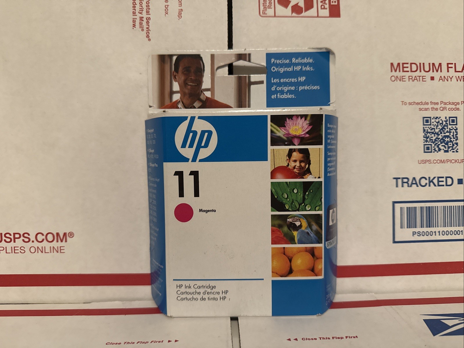Genuine HP 11 Magenta Ink Cartridge C4837A Sealed Expired 2009