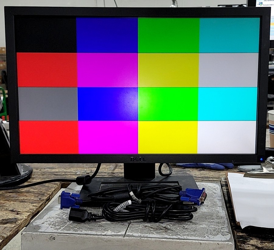 Dell E2211HC 07N012 Widescreen Monitor DVI VGA 21.5" GRADE B SEE NOTES