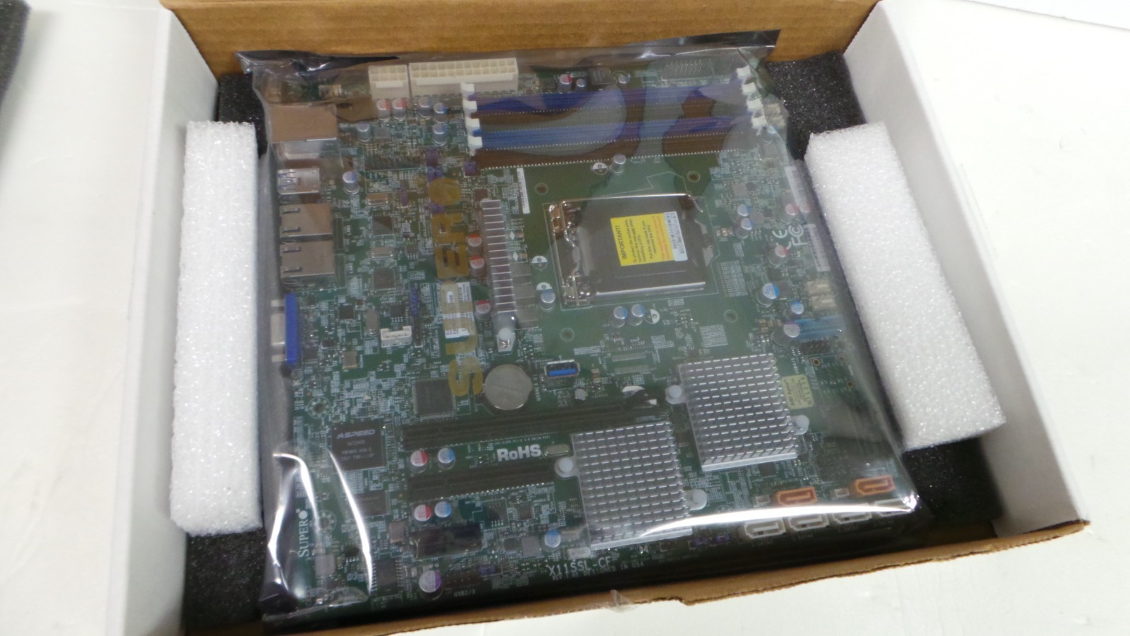 SUPERMICRO X11SSL-CF MICRO ATX SERVER MOTHERBOARD