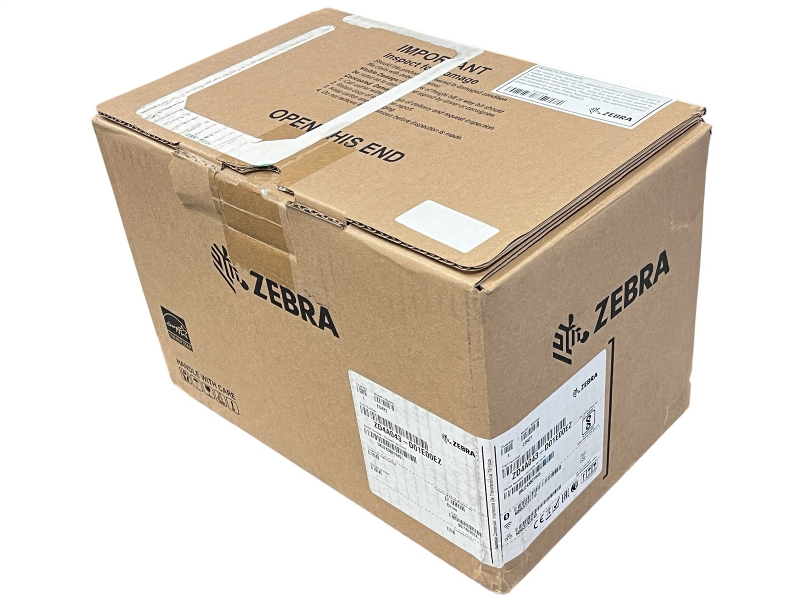 Zebra ZD421d Direct Thermal Barcode Label Printer 300 DPI USB Bluetooth