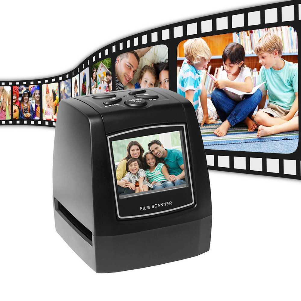Portable Negative Film Scanner 35mm 135mm Slide Film Converter Digital U3P1
