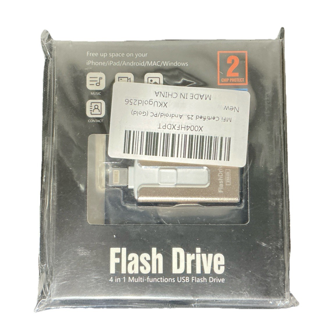 Flash Drive 4 in 1 Multi-Functions USB Flash Drive 80mb/s