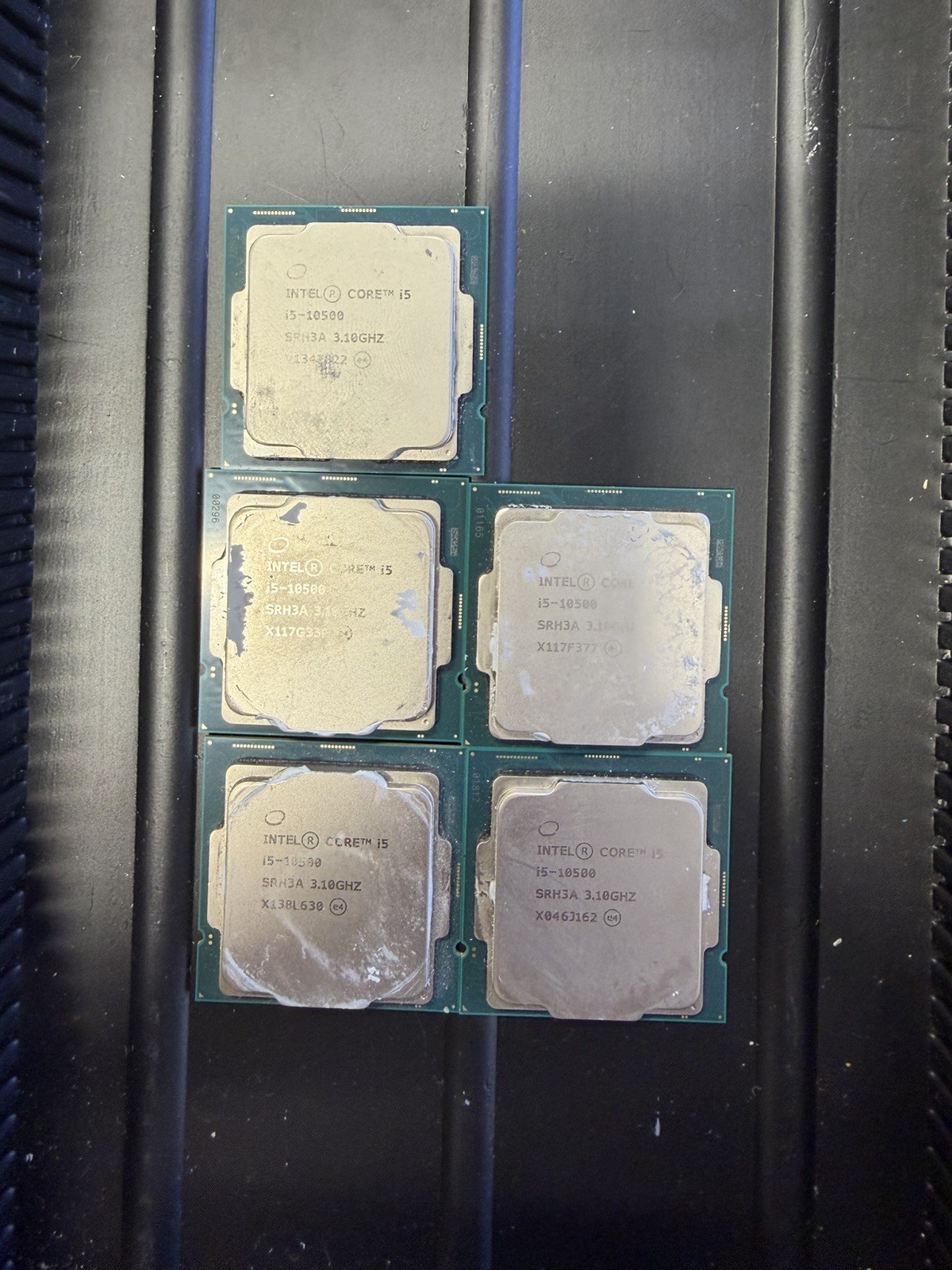 LOT OF 5 Intel i5-10500 SRH3A @ 3.10Ghz LGA 1200 6-Core Desktop CPU *A212
