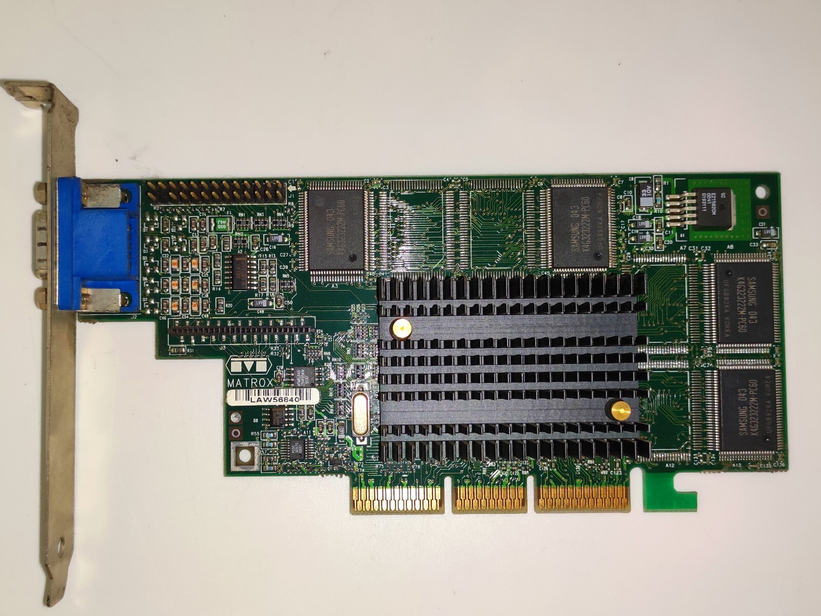 Matrox Millenium G400 G4+M4A 16G AGP Video Card Collection
