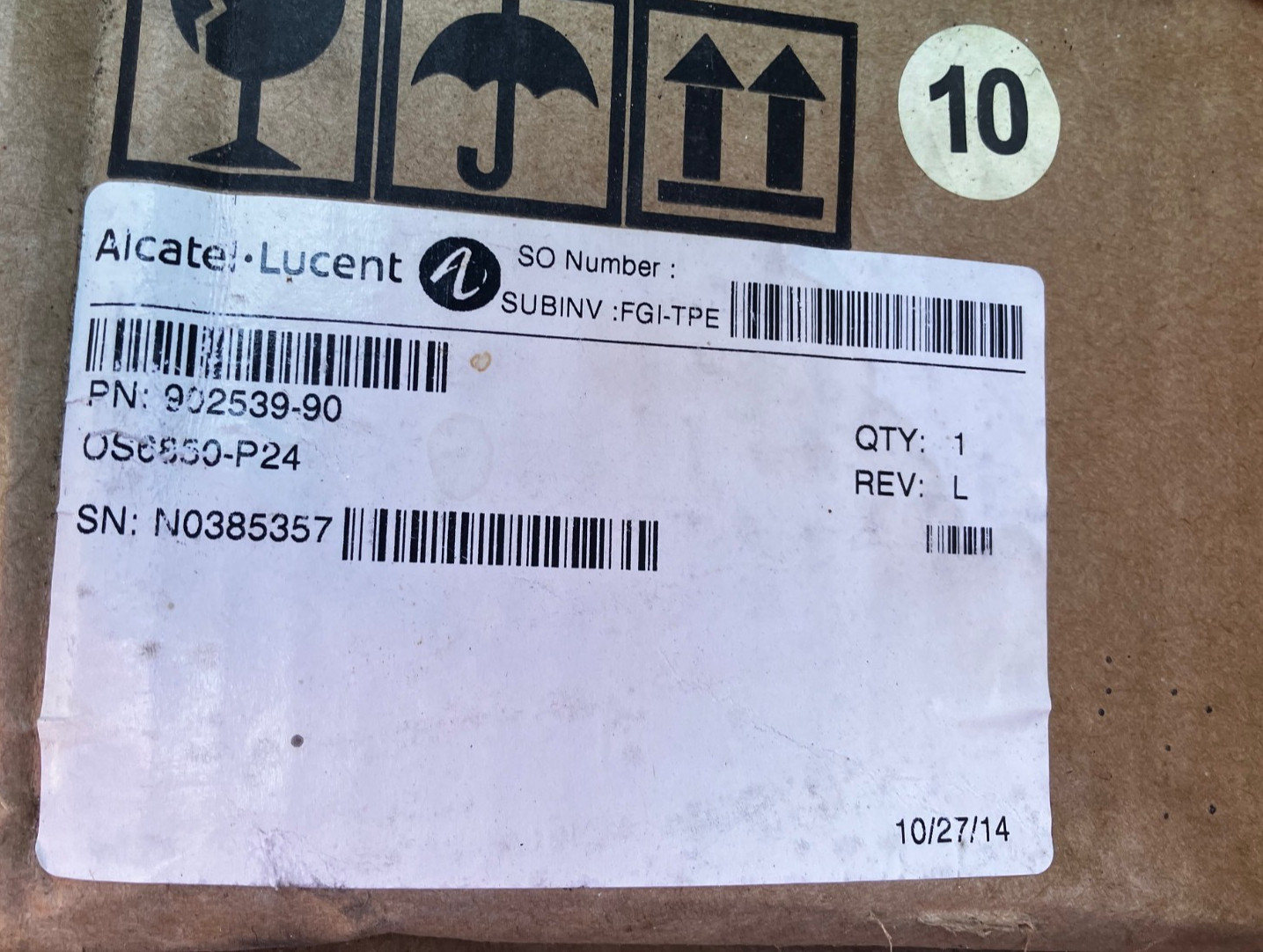 NEW Alcatel-Lucent OS6850-P24 Omni Switch 6850-P24 24-Port POE NEW SEALED