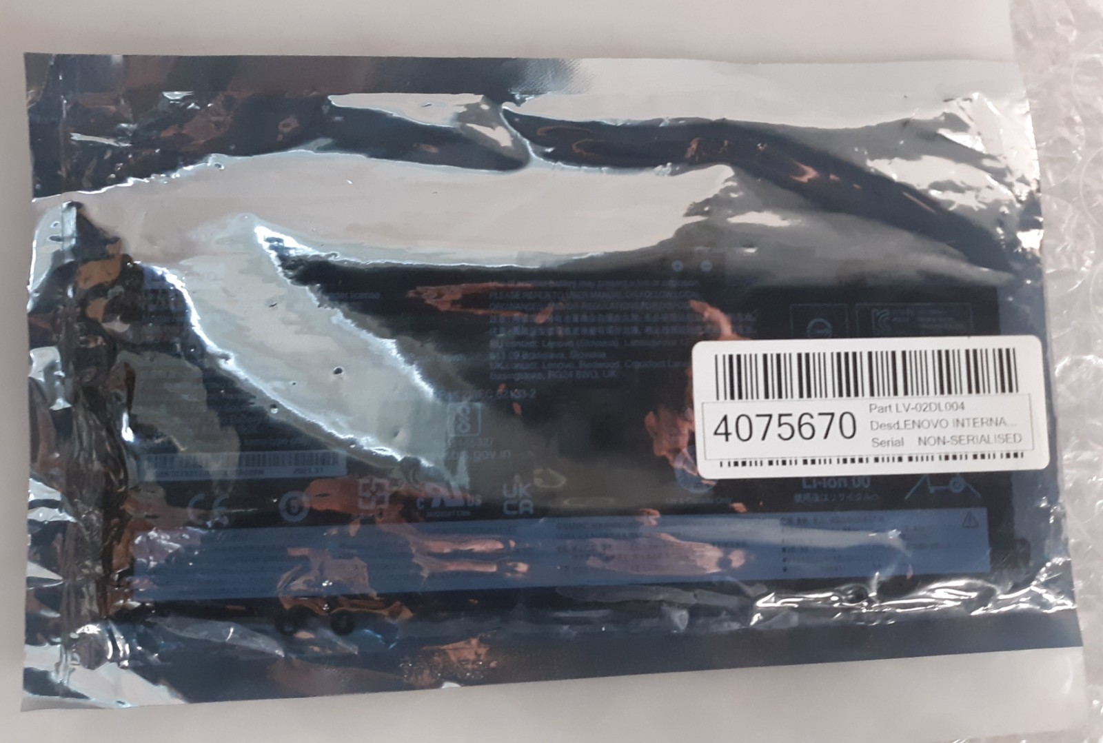 Lenovo ThinkPad L18L4P71 3162mAh 49Wh 17.6V Li-ion Battery NEW *SEALED*